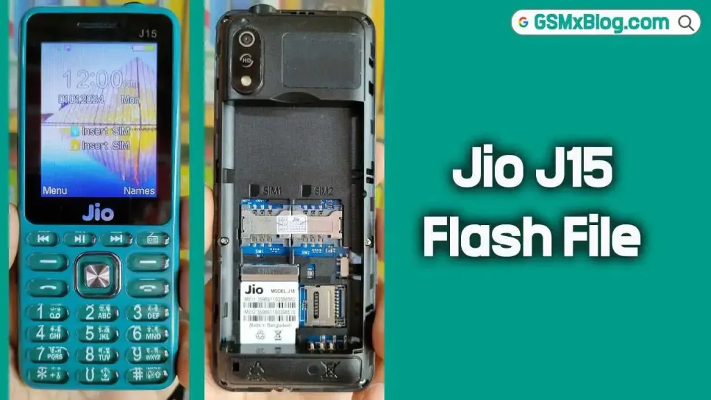 Jio J15 Flash File