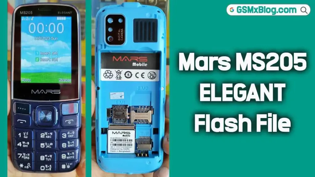 Mars MS205 ELEGANT Flash File