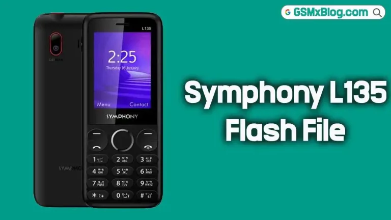 Symphony L135 Flash File (Firmware) SC6531E