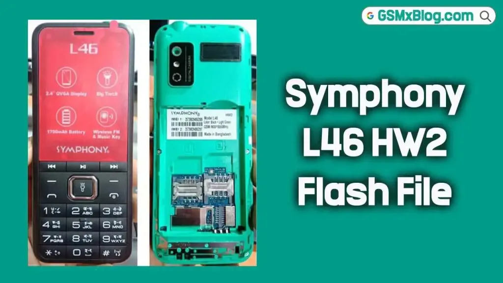 Symphony L46 HW2 Flash File