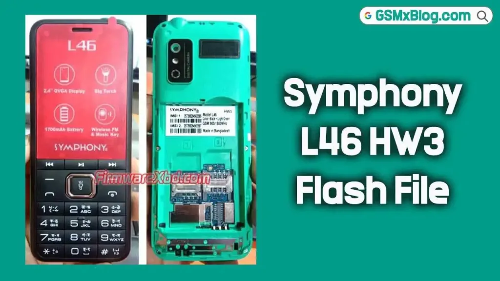 Symphony L46 HW3 Flash File