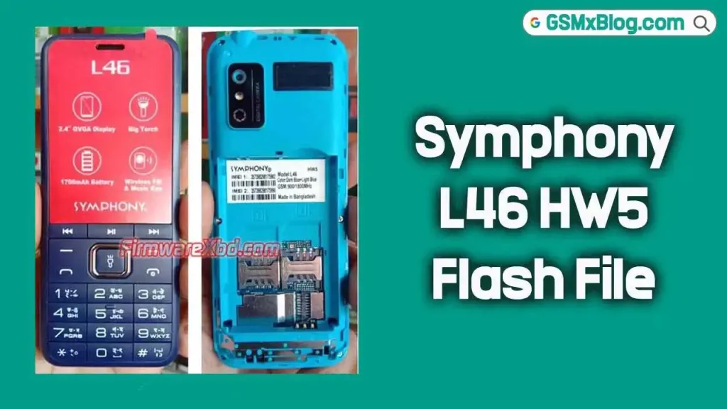 Symphony L46 HW5 Flash File