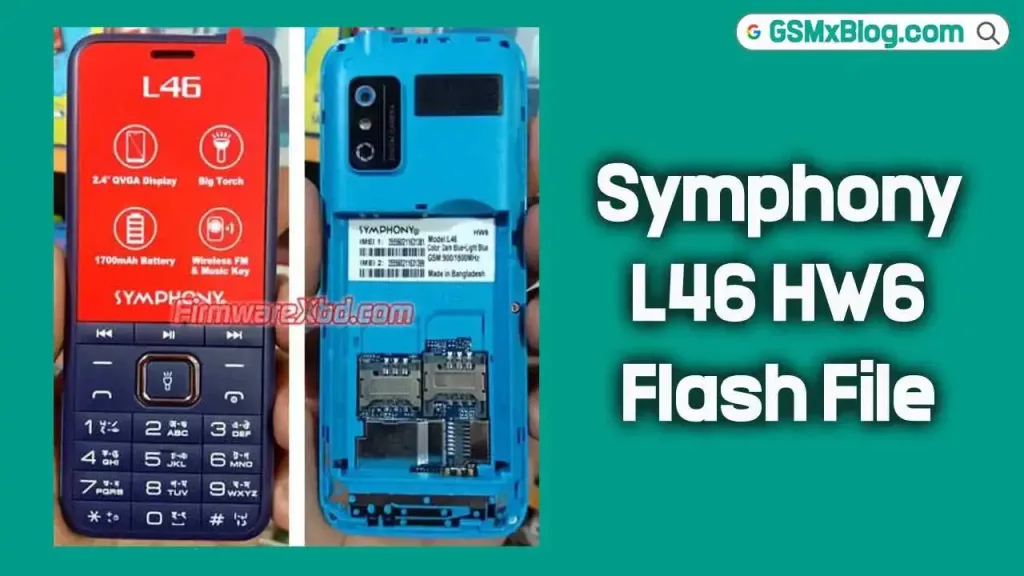 Symphony L46 HW6 Flash File