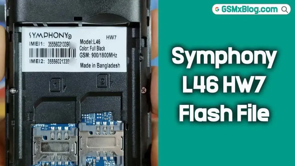 Symphony L46 HW7 Flash File