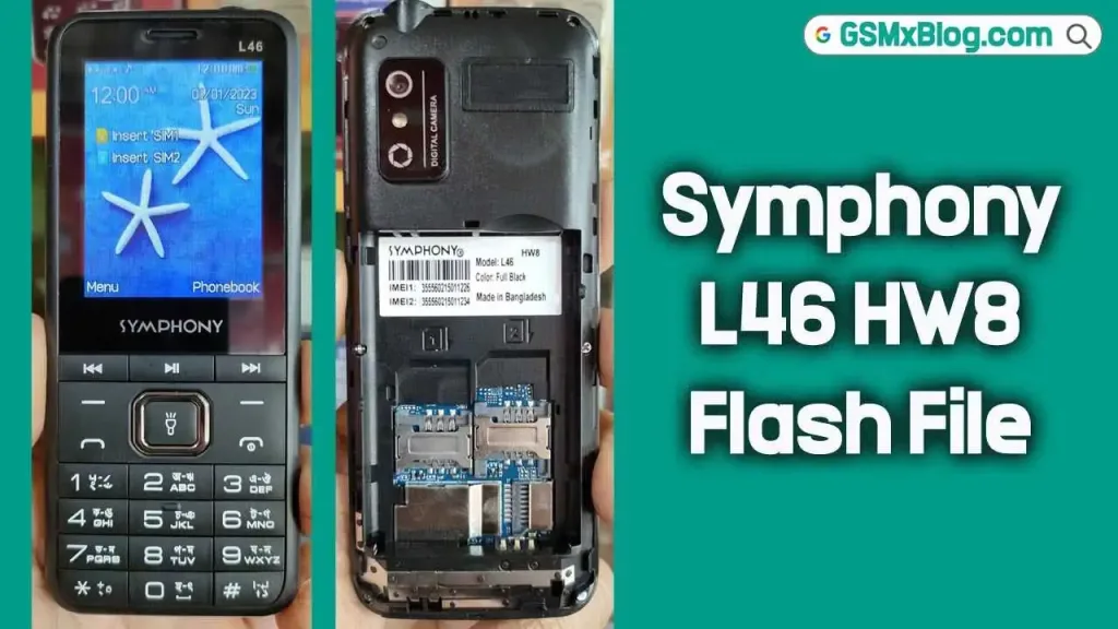 Symphony L46 HW8 Flash File