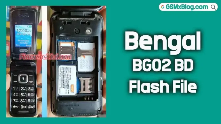 Bengal BG02 BD Flash File (Firmware) MT6261DA