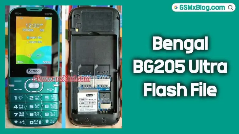 Bengal BG205 Ultra Flash File (Firmware) MT6261DA