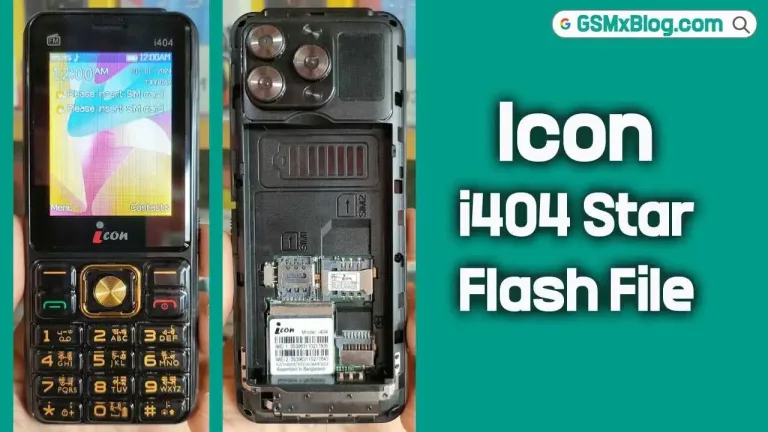 Icon i404 Star Flash File (Firmware) SC6531E