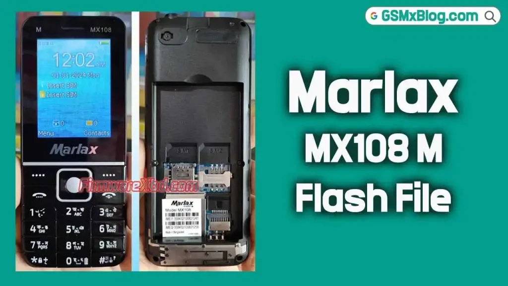 Marlax MX108 M Flash File