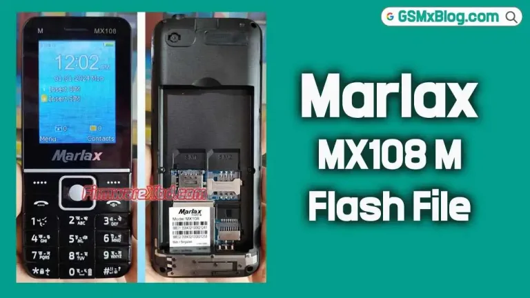 Marlax MX108 M Flash File (Firmware) MT6261DA