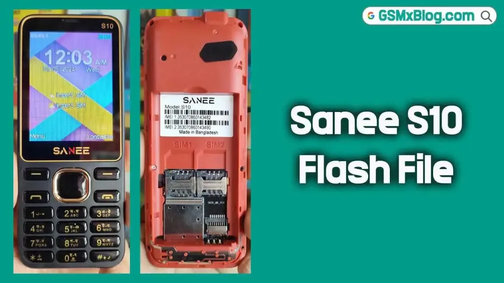 Sanee S10 Flash File