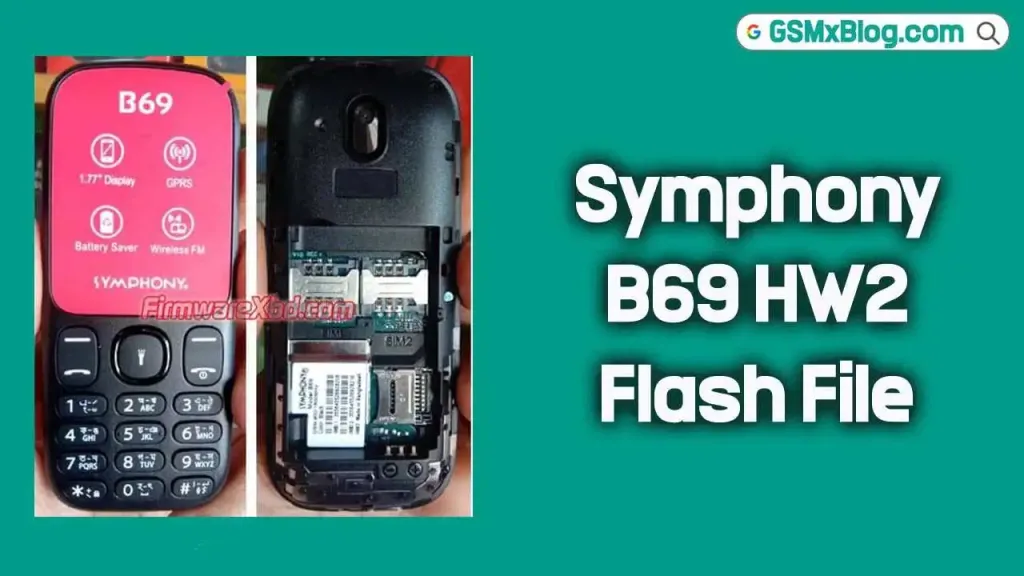 Symphony B69 HW2 Flash File