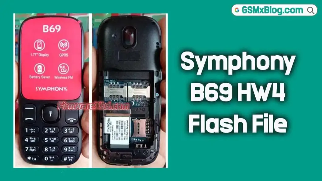 Symphony B69 HW4 Flash File