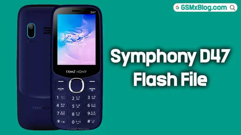 Symphony D47 Flash File (Firmware) SC6531E