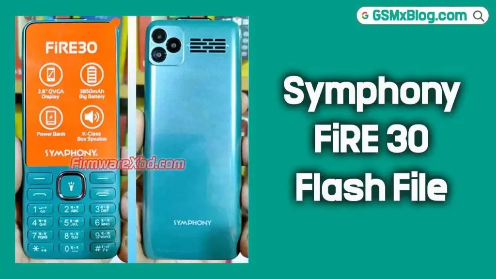 Symphony FiRE 30 Flash File