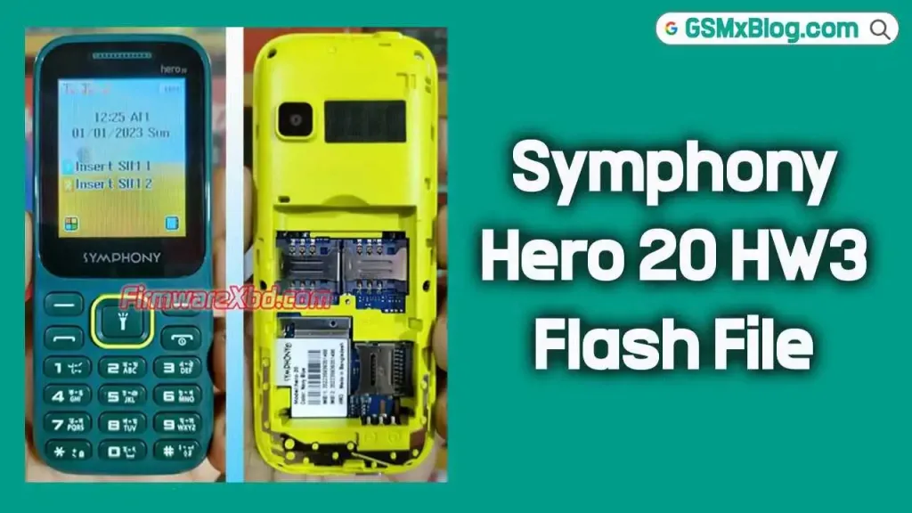 Symphony Hero 20 HW3 Flash File