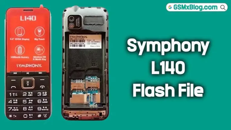 Symphony L140 Flash File (Firmware) SC6531E