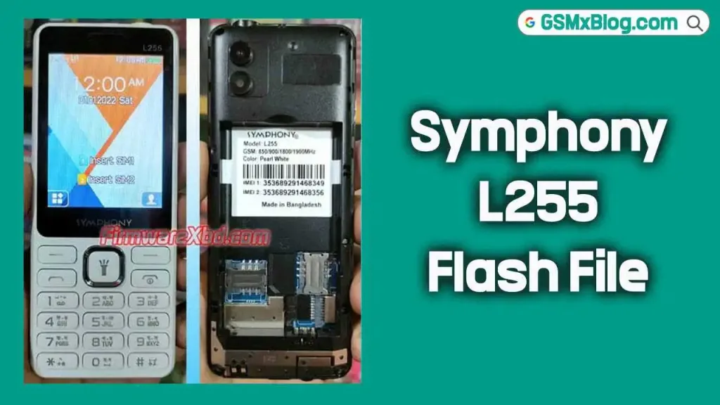 Symphony L255 Flash File