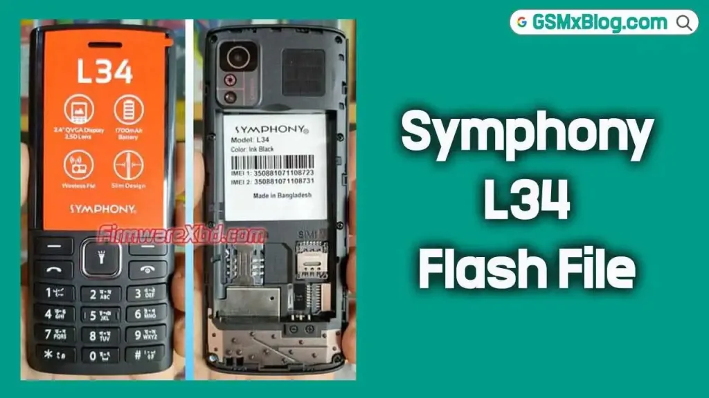 Symphony L34 Flash File