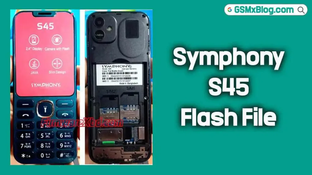 Symphony S45 Flash File