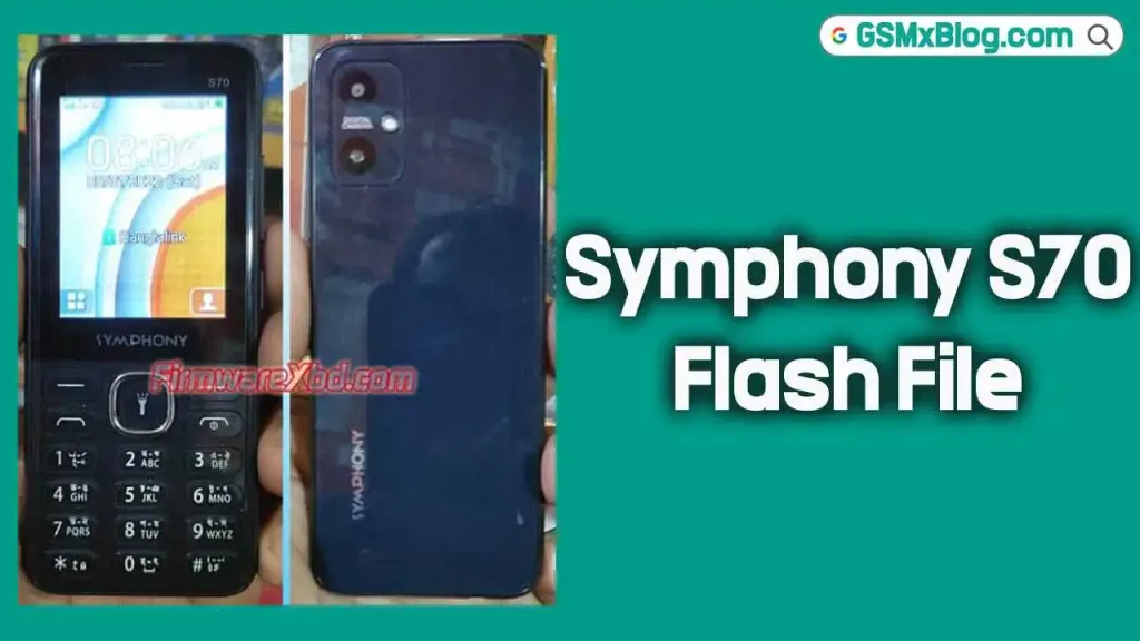 Symphony S70 Flash File