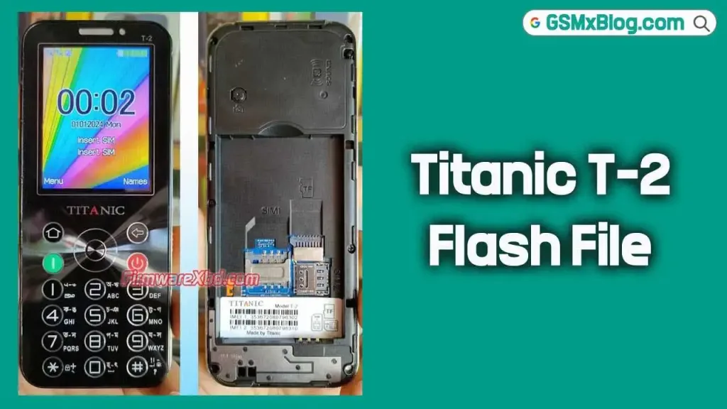 Titanic T-2 Flash File