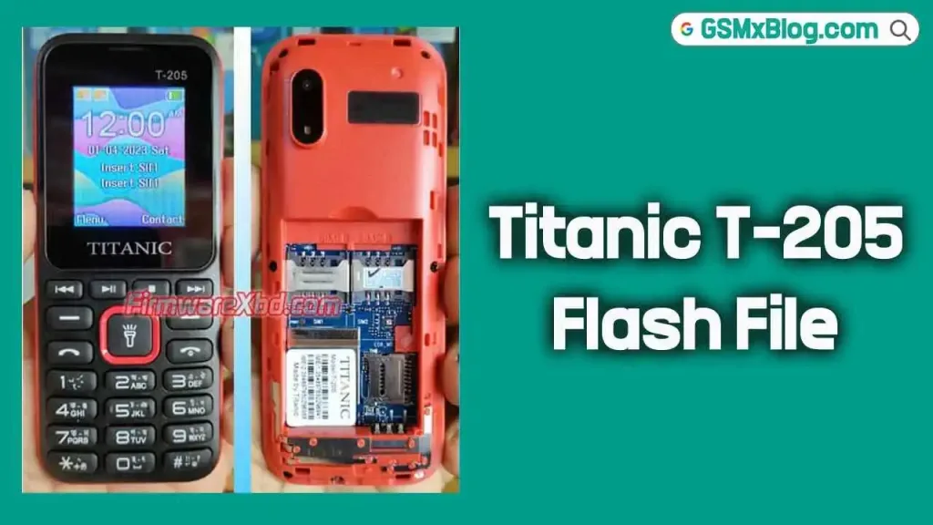 Titanic T-205 Flash File