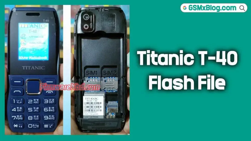 Titanic T-40 Flash File