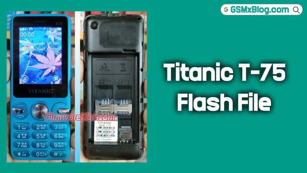 Titanic T-75 Flash File