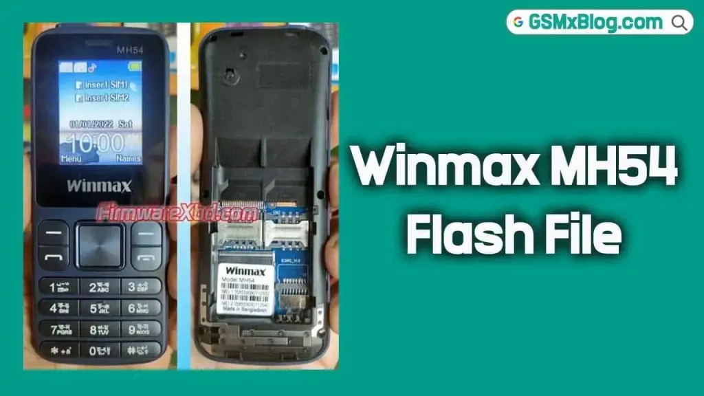 Winmax MH54 Flash File