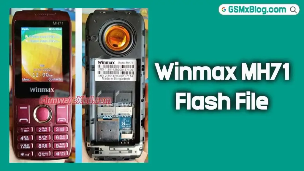 Winmax MH71 Flash File