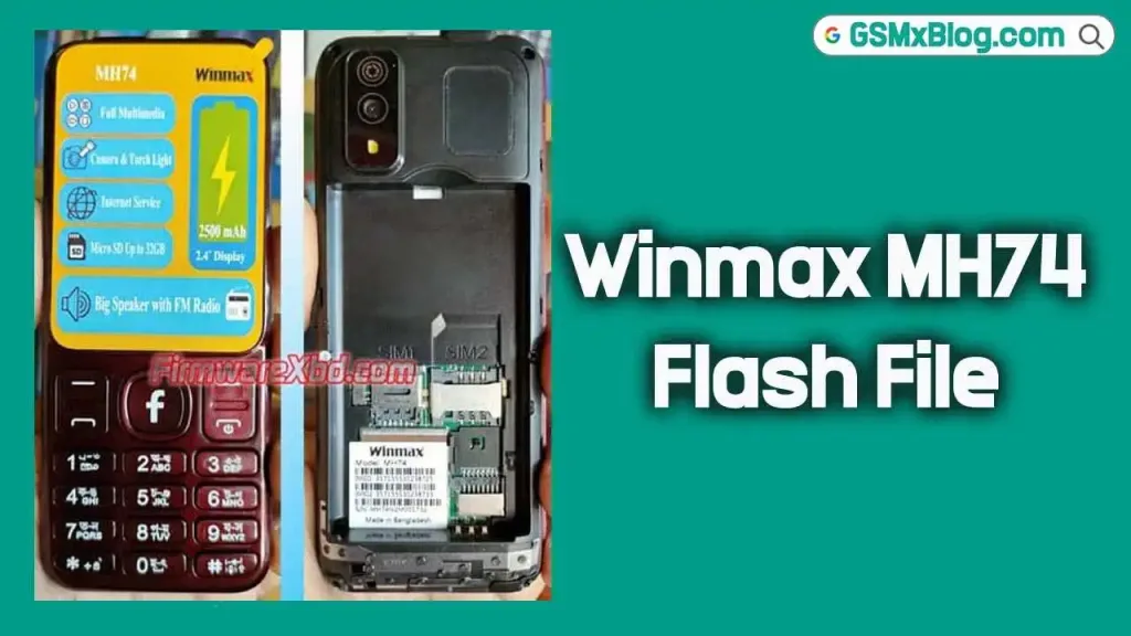 Winmax MH74 Flash File