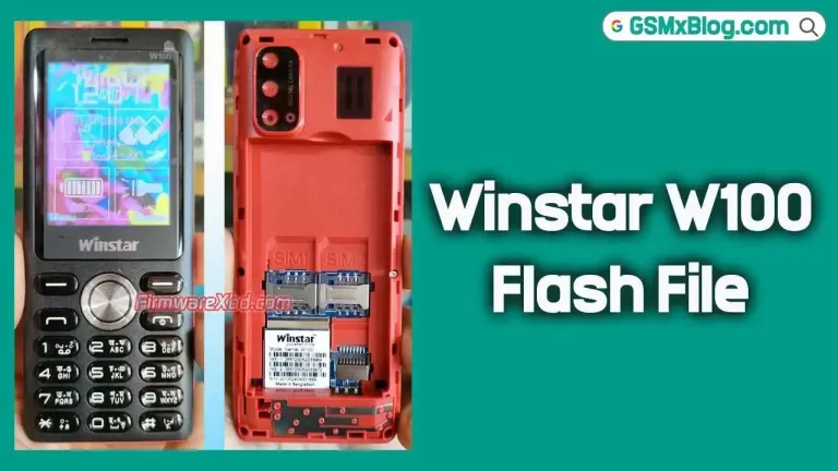 Winstar W100 Flash File (Firmware) MT6261DA