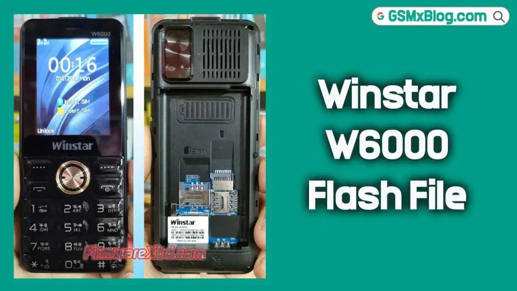 Winstar W6000 Flash File