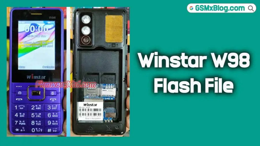 Winstar W98 Flash File