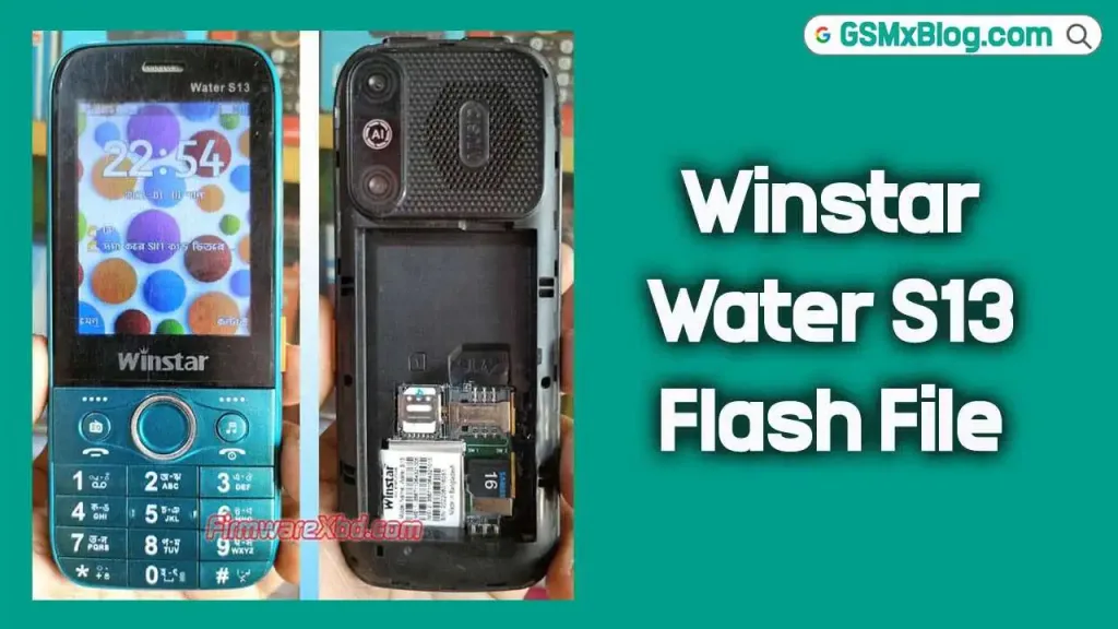 Winstar Water S13 Flash File