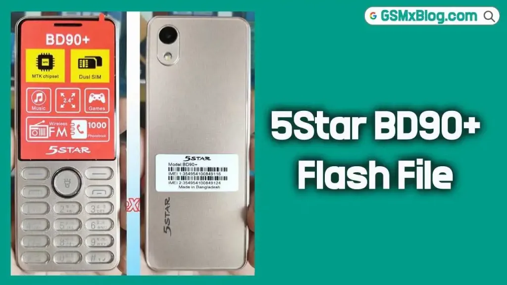 5Star BD90+ Flash File