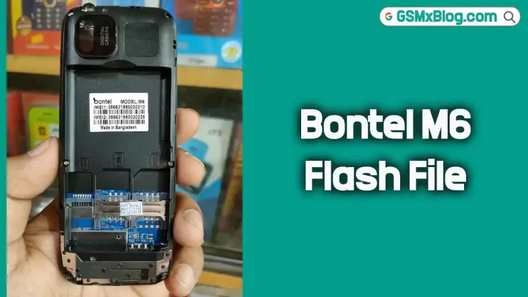 Bontel M6 Flash File (Firmware) MT6261DA