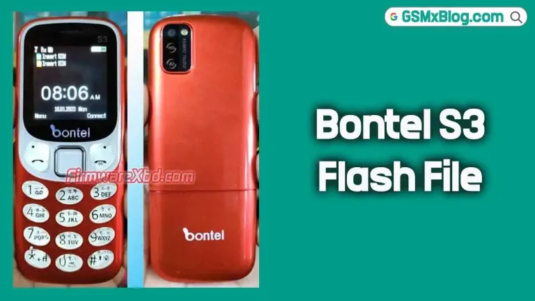 Bontel S3 Flash File (Firmware) MT6261DA