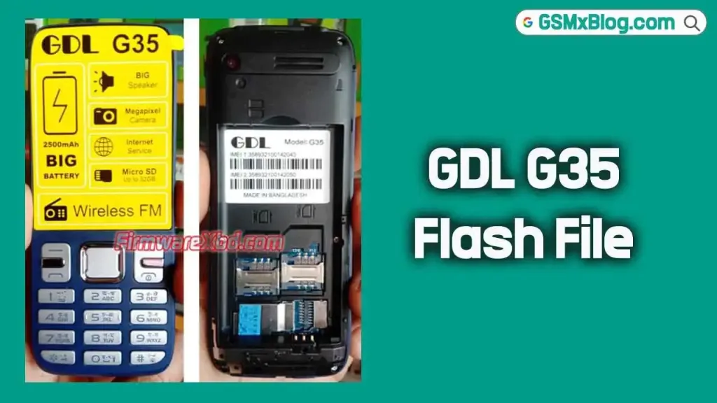 GDL G35 Flash File