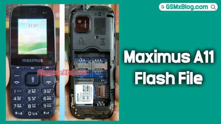 Maximus A11 Flash File (Firmware) SC6531DA