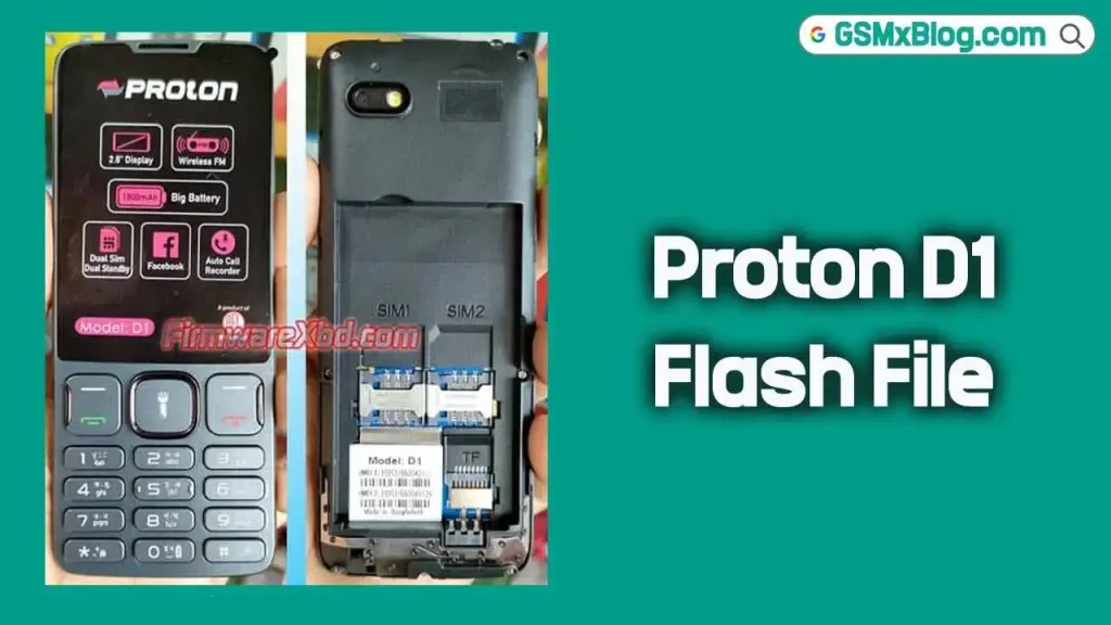 Proton D1 Flash File