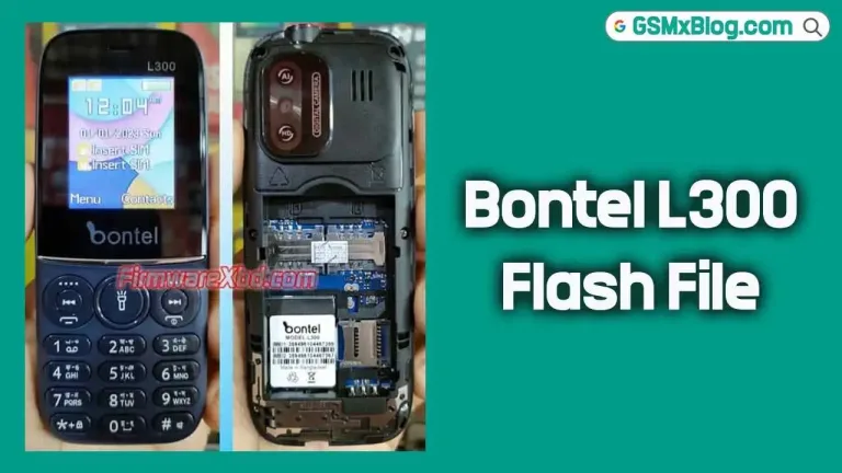 Bontel L300 Flash File (Firmware) SC6531E