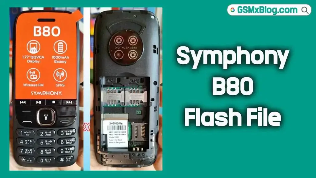 Symphony B80 Flash File