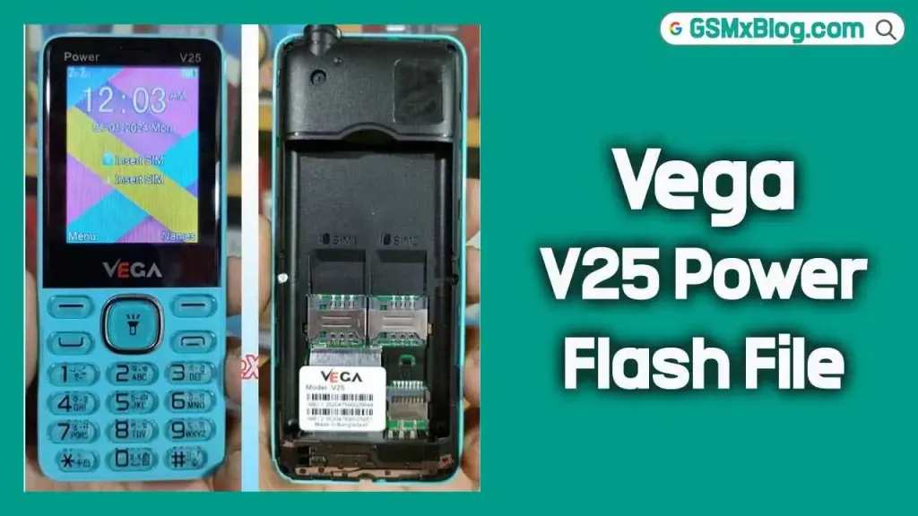 Vega V25 Power Flash File