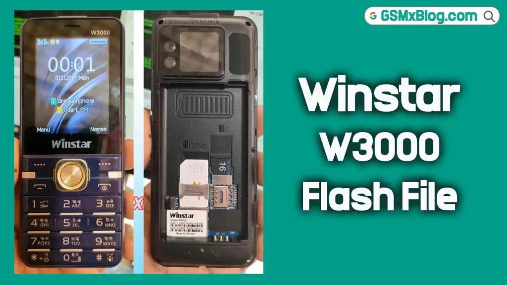 Winstar W3000 Flash File