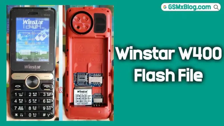 Winstar W400 Flash File (Firmware) MT6261DA