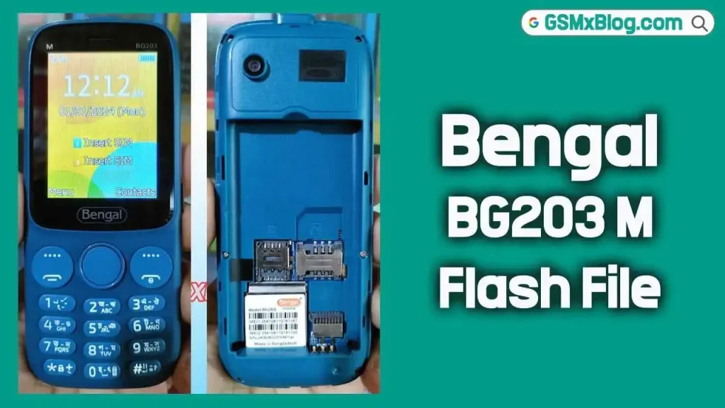 Bengal BG203 M Flash File