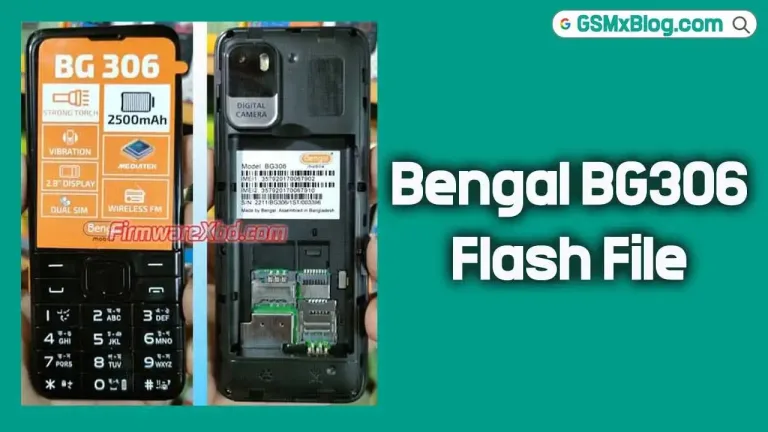 Bengal BG306 Flash File (Firmware) MT6261DA