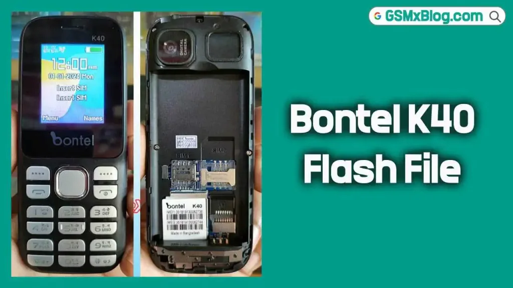 Bontel K40 Flash File